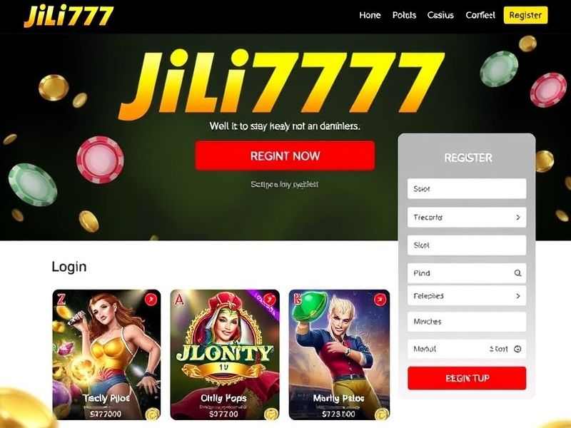 Official guide to jili777 login and registration processes. Authoritative resource for safe online gambling access, account setup tips, and direct links to verified casino platforms.